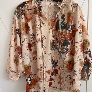 Entro Multicolor Floral Blouse